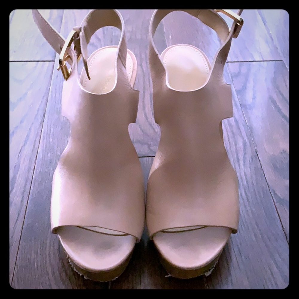 Michael Kors Josephine Wedge (Nude)